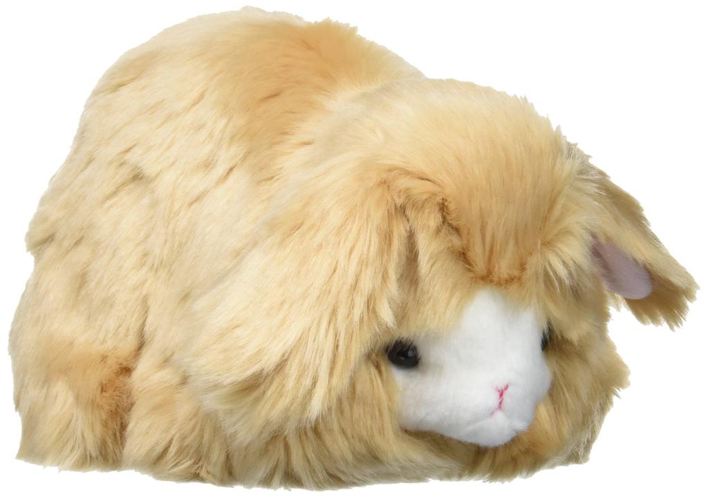 Angora Rabbit Momo Plush Toy, Large, Beige