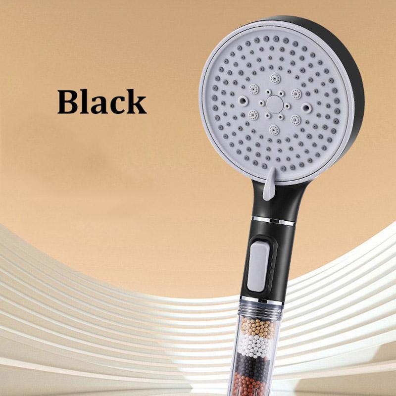 Filter Spray Five-speed Booster Large Panel Shower Head Home Shower Bath Handheld Shower Head Plus Hose Set