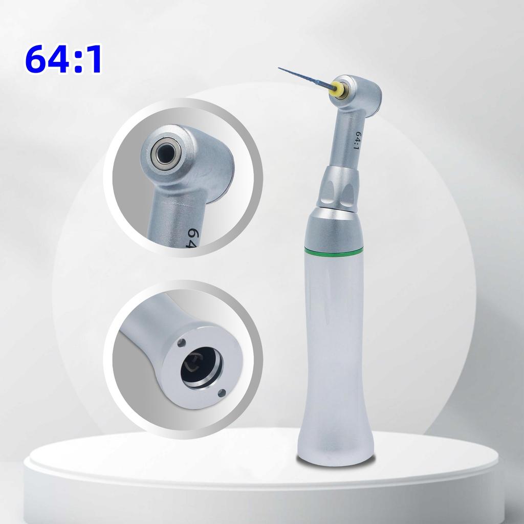 Dental 64:1 Engine Files Contra Angle Dentist Reduction Implant Endodontic Handpiece 360 Degree Reciprocating for Endo Treatment
