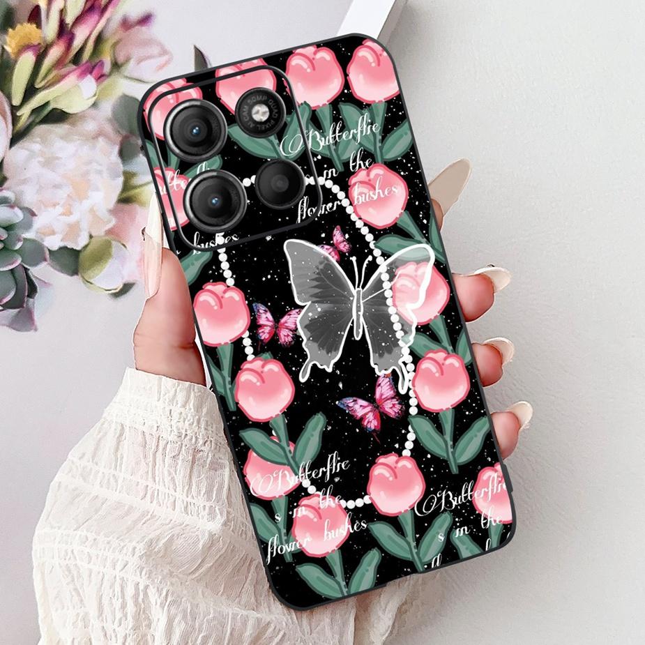For Motorola Moto G15 Case Stylish Painted Cover Shockproof Soft TPU Phone Case For Motorola G15 G 15 MotoG15 Fundas 6.72'' Capa