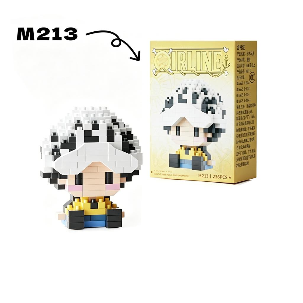 Tony Tony Chopper Bricks Assembly Toys Figure Sun God Nika Luffy Ace Nami Zoro Model Micro Building Block Toy For Gift