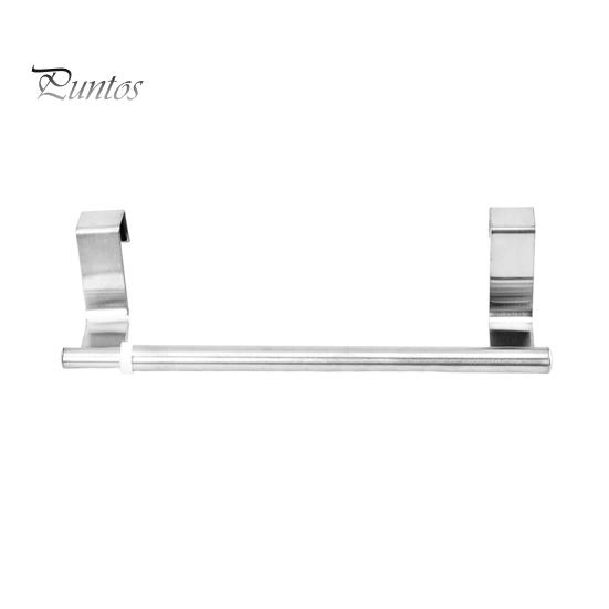 

Вешалка для полотенец над дверью шкафа, регулируемая длина, органайзер для полотенец в ванной, не требуется сверление, вешалка для полотенец, устойчивая к ржавчине и влаге, нержавеющая сталь