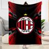 Ac Milan Blanket Ultrasoft Perfect For Office Chair Bedding Seaside For All Occasions Playful Design Gift For Travel Home Birthdays