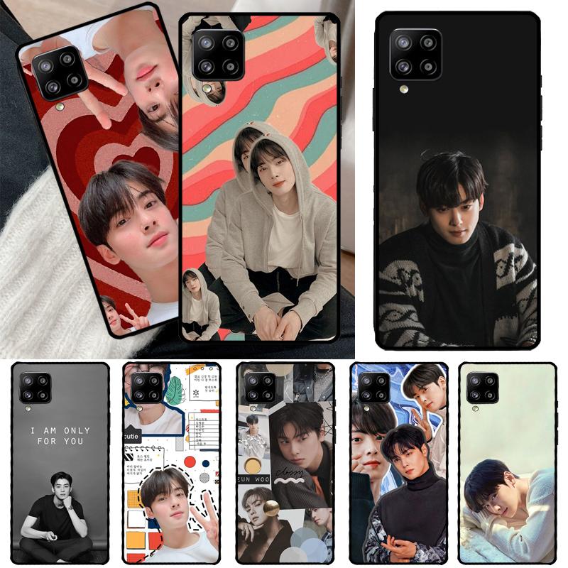 Cha Eun Woo Koreanischer Schauspieler Sänger Für Samsung Galaxy A54 A34 A14 A13 A52 A32 A12 A22 A72 A52S A33 A53 A73 A71 A51 Handyhülle