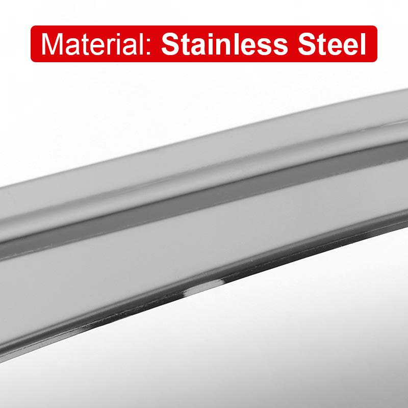 För Toyota Corolla Cross XG10 2024 2024 2024 Hybrid Rostfritt Stål Bil Backspegel Sidospegel Listskydd Trimlist Klistermärken