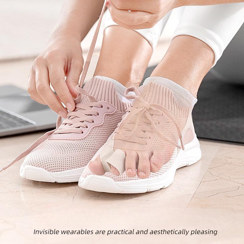 Unilateral Stretching Thumb Valgus Day and Night Wearable Shoes SEBS Collar Split Toe Overlap Toe Split Tension Band