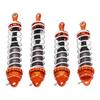 RC Shocks Replacement Damper Springs Shock Absorber Aluminum Alloy for ZD Racing 17 DBX07(Orange