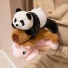 20Cm Lying Small Cartoon Animal Toy Stuffed Soft Fuzzy Panda Capybara Gift