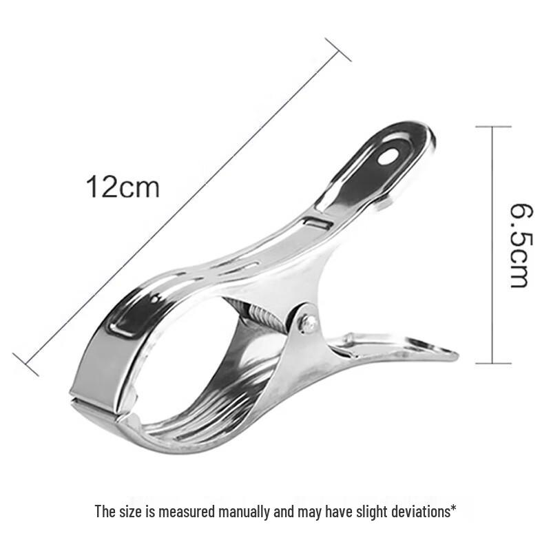 Stainless Steel Extra-Large Windproof Laundry Clips