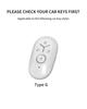 Leather Car Key Case Cover For Geely Galaxy L7 - L6 Max 1.5T Plus Air Pro Galaxy L7 Max E8 E5 Car Key Protection Bag