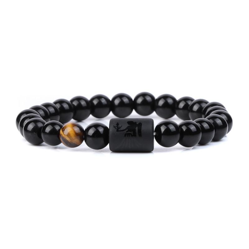 JYL TS Bracelet Life Tree Volcano Stone Beaded Spiritual Promotes Growth Virgo мятный зеленый