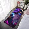 Doormat Flannel Floor Mat Indoor Foot Rug Jojo Bizarre Adventure Fluffy Bedside Mats Kitchen Corridor Carpet Ideal Balcony Decor