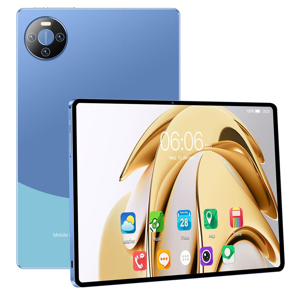 for Android 13 Tablet 10.1in High Clear Screen Dual Camera 8GB+128GB 6500mAh Battery Powerful Performance Tablet