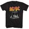 AC/DC T-Shirt Hell Bells Orange Logo Black Tee Unisex T-Shirt