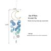 Nordic Moon Shell Dream Catcher Wind Chime: Balcony & Room Wall Decor Ornament