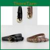 Classic Leather Woman Belt For Denim Pants With Alloy Buckle For Casual Wear