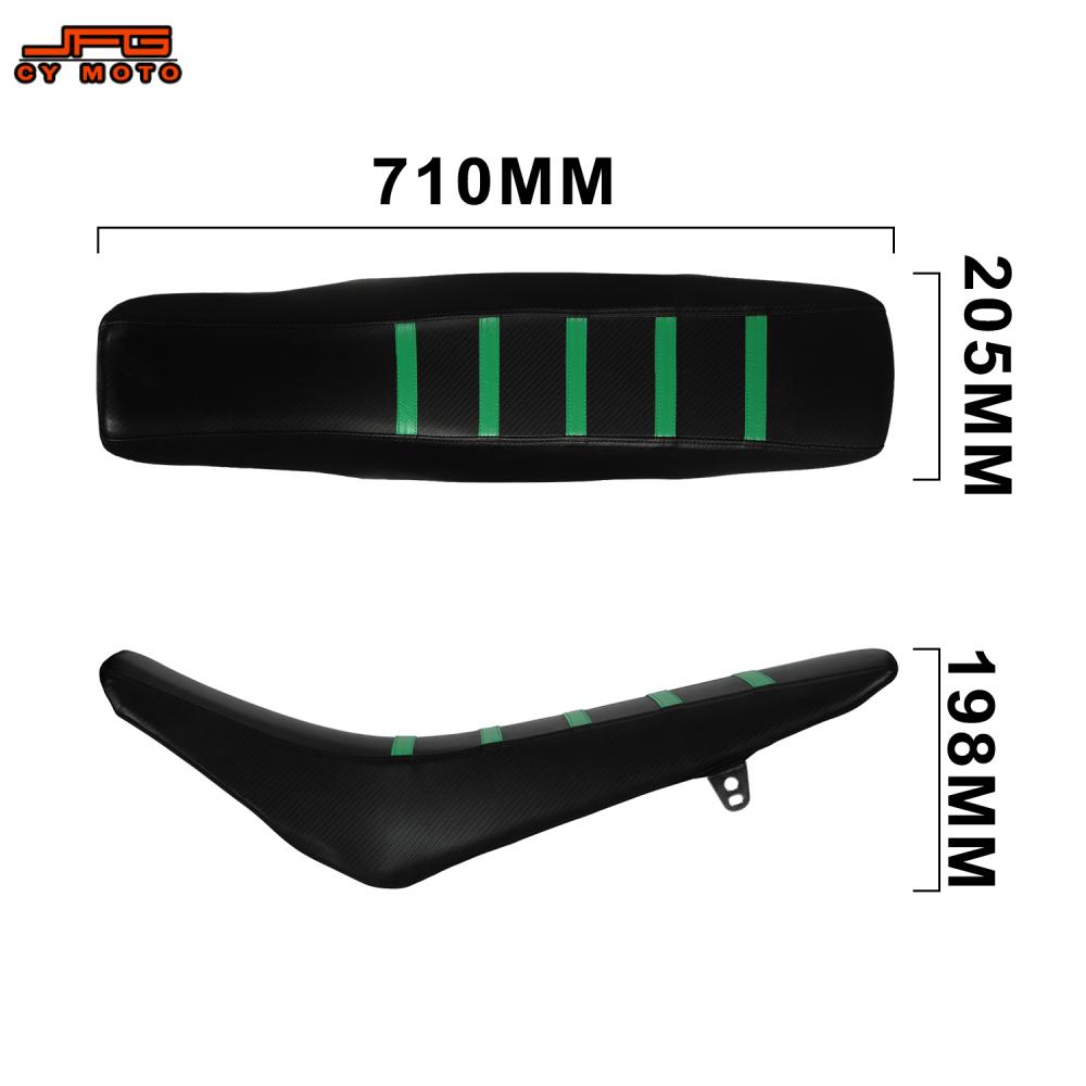 Seat Cover For Kawasaki KLX140 2015-2024 Non-Slip PVC Resistant Saddle Cushions Accessories Electric Dirt Pit Bike Parts