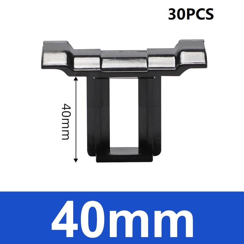 10/30Pcs Solar Panel Drainage Clips Roof Solar Panel Frame Cleaning Photovoltaic Panel Water Guide & Mud Clamp