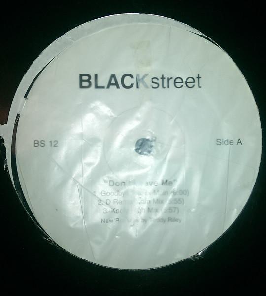 

12inch Record BLACKSTREET - Don t Leave Me BS12 Not On Label Rap & Hip-Hop/R&B Used