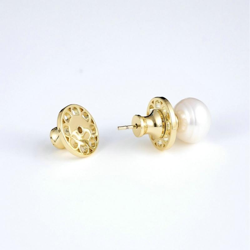 Sturdy Copper Earring Support Backs For Preventing Jewelry Slippage Secure Grip Design For Earrings