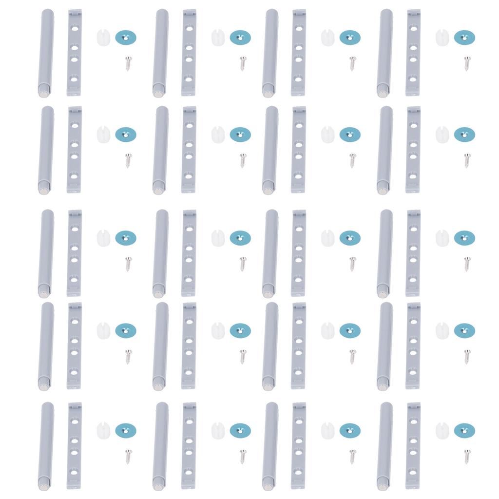 20Pcs Cabinet Door Rebound Device Wardrobe Drawer Sliding Doors Hardware Industry Tools