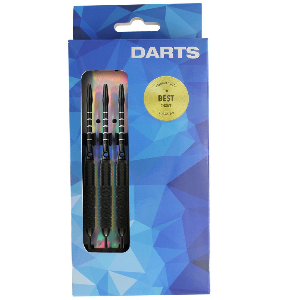 PENPEN 3PCS Iron Barrel Darts Set with Aluminum Shafts & PET Flights - Complete Steel Tip Set
