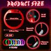 24pc Light Up Bracelet LED Bracelet Flashing LED Wristband Glow In The Dark Bracelets Light Up Party Favors for Wedding Carnival