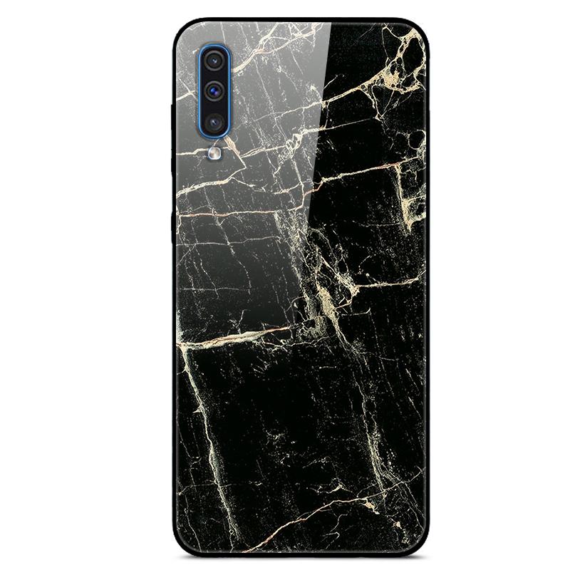 6.4" For Samsung Galaxy A30s A51 A50 Case A 30s Glass Back Cover Case For Samsung A30s A50 A70 A51 Case A 30 s A 51 Case Bumper