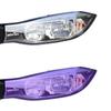 Film Protecteur TPU à Changement de Couleur Contrôlé par la Lumière pour Mercedes-Benz EQE: Blanc à Violet/Noir