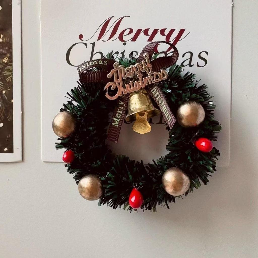 Kreative Weihnachts-Kaminatmosphäre Miniatur-Magnetdekorationen