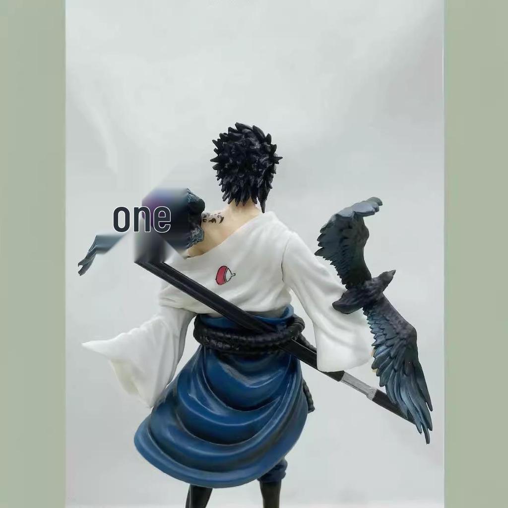 Naruto Series Cursed Mark Sasuke Uchiha Anime Figure Model