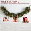 3 Pcs Magnetic Photo Frames with Stand Acrylic Scalloped Picture Frame Clear Magnetic Photo Frame Multifunctional Magnet Picture
