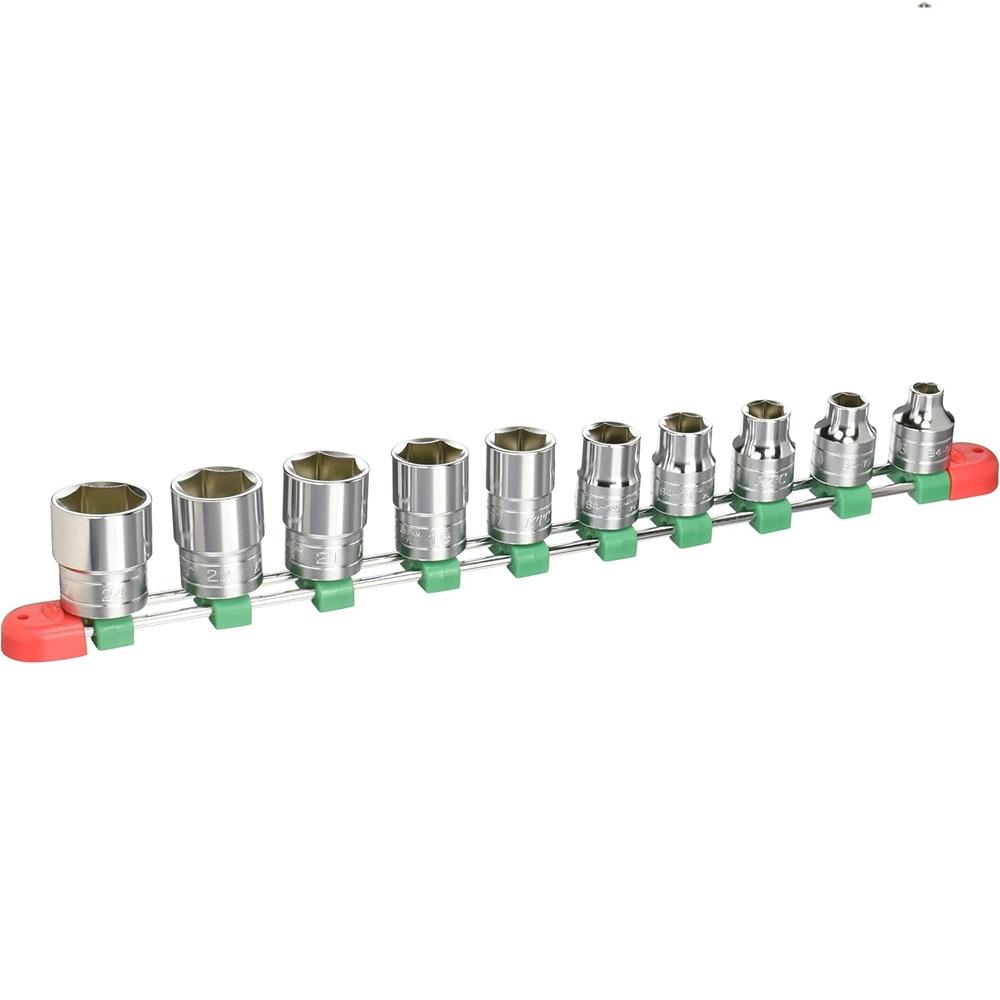

Kyoto Machine Tool (KTC) Socket Set TB410E, Drive Size 12.7mm, 10 Pieces, 1 Set