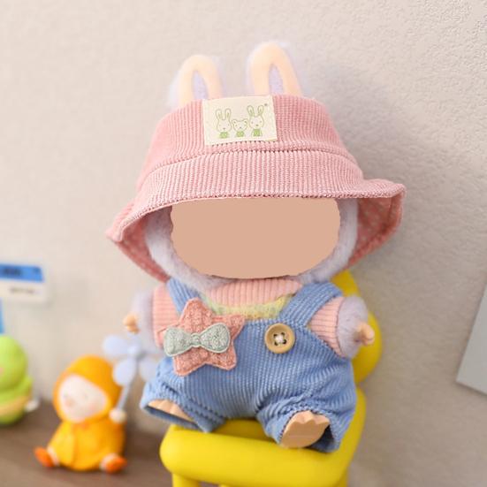 Doll Clothes Set Fashion Hat Skirt Outfit Stylish Accessories Dolls Elegant Display Plush Dolls Outfits