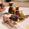 Cute Plush Toy Pearl Chicken Simulated Pearl Chicken Chickens and Piglets Stuffed Animal Ideal For Kid Birthday Christmas Gift Idea Decoration