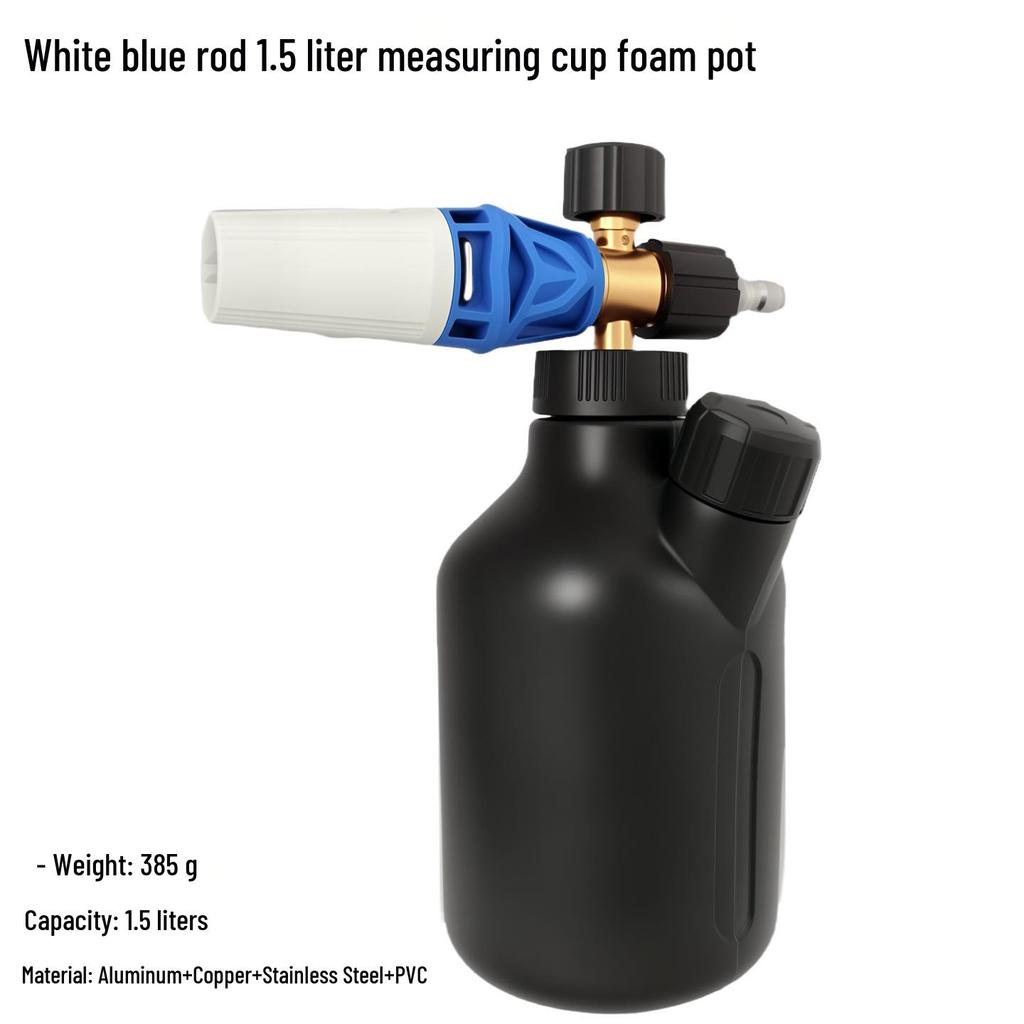 PA Foam Car Wash Set: Quick Connect Spray & Accessories for Home Use