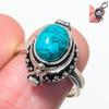 Natural Santa Rosa Turquoise 925 Sterling Silver Jewelry Ring Size 7.5 AR-17487