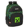 Sac À Dos Minecraft Creeper TNT 42 CM - 2 Cpt