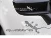X-112 Car AMG Reflective Door Side Stickers for MINI