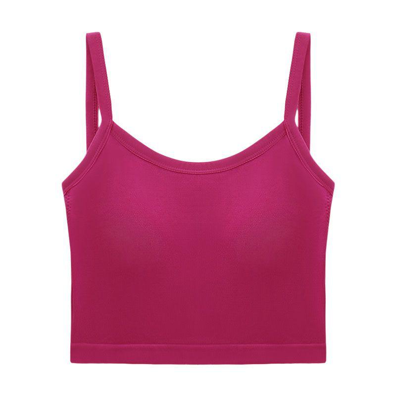 Women's Spicy Summer Slim Fit Backless Camisole with Chest Pads