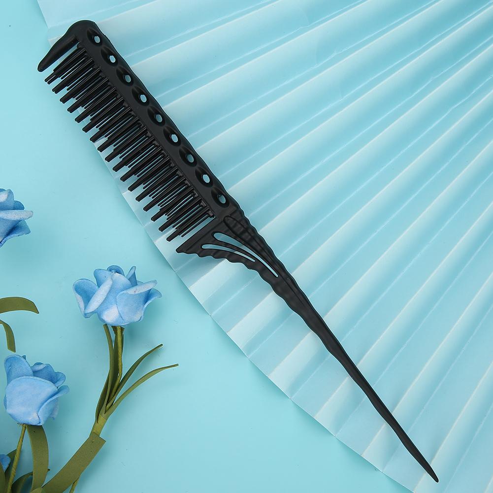 

Professional Hair Brush Comb Barber Salon Comb Hairdressing Styling ToolsBlack