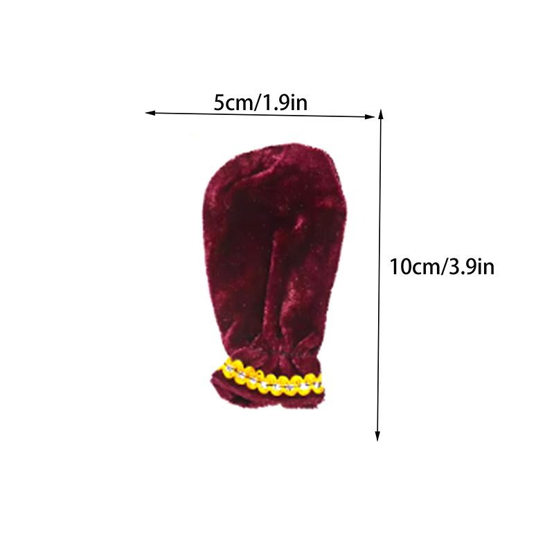 3 Pcs Edging Piano Pedal Cover Cleaning Accessories Mitten Foot Protectors Waterproof And Scratch-Resistant Piano Cover