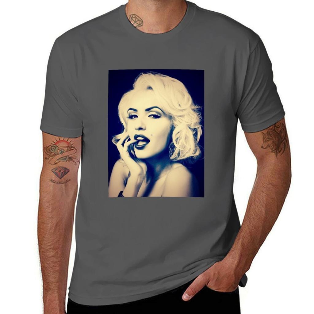Gentleunisex Prefer Blondes Tshirt Stylish Print Short Sleeve Tee