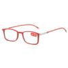 Ultra HD Anti Blue Light Reading Glasses Portable Flat Lens Comfortable Anti Fatigue for Mobile Phone Users