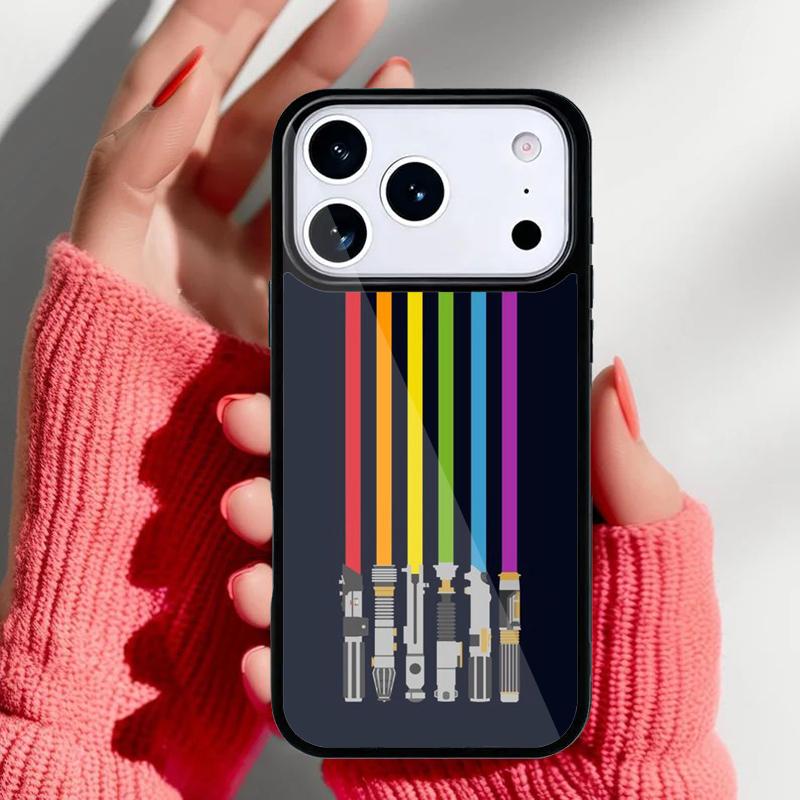 Rainbow Pride Phone Case for iPhone 17 Air 16e 15 14 13 Pro Max Back Cover for 12 11 Pro Coque