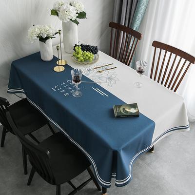 Farblich passende Drucktischdecke, wasserdicht, langer Tisch, hitzebeständig und ölbeständig, rechteckiger Esstisch, Feldcamping