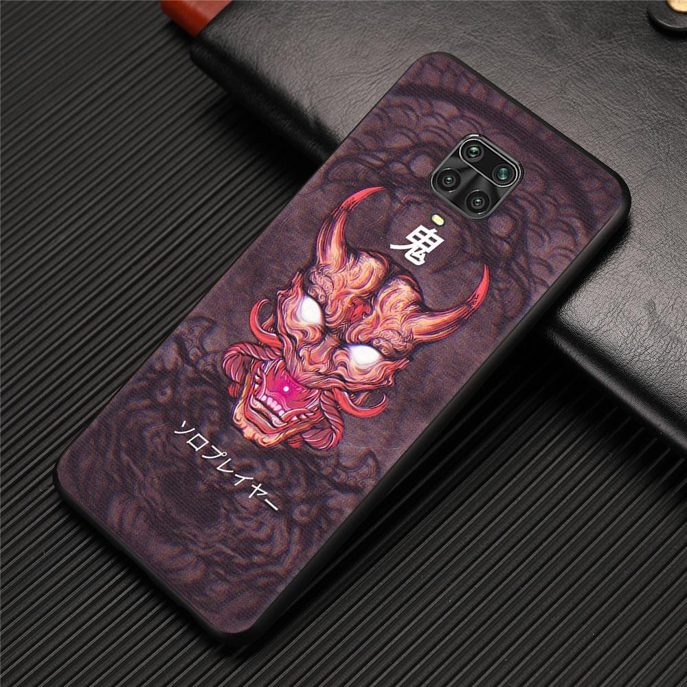 Terror Ghost Head Case For Xiaomi Redmi Note 11 10 9 8 7 Pro Max 9t 8t 9s Cover For Redmi 10 9 8 9c 9a 8a 7a
