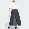adidas X National Geographic Collaboration Terrex Disney Loose Versatile Comfortable Windproof Casual Long Skirt Women Skirts Black JD5843