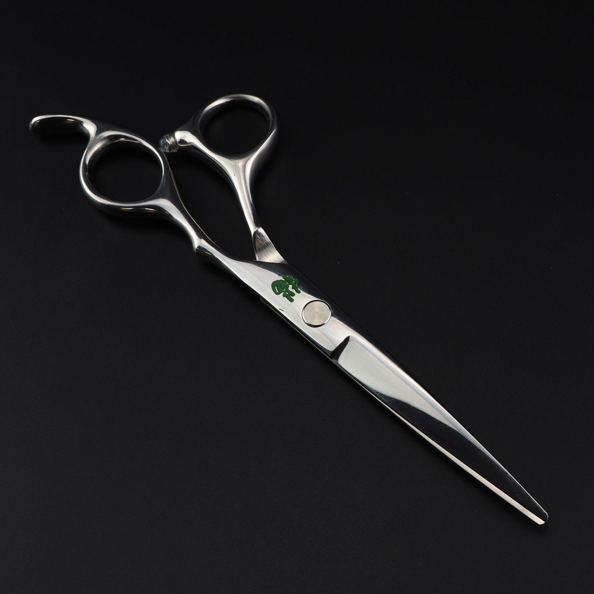 6.0-Inch Yang Jian Hairdressing Scissors: Straight & Thinning Shears for Barbers