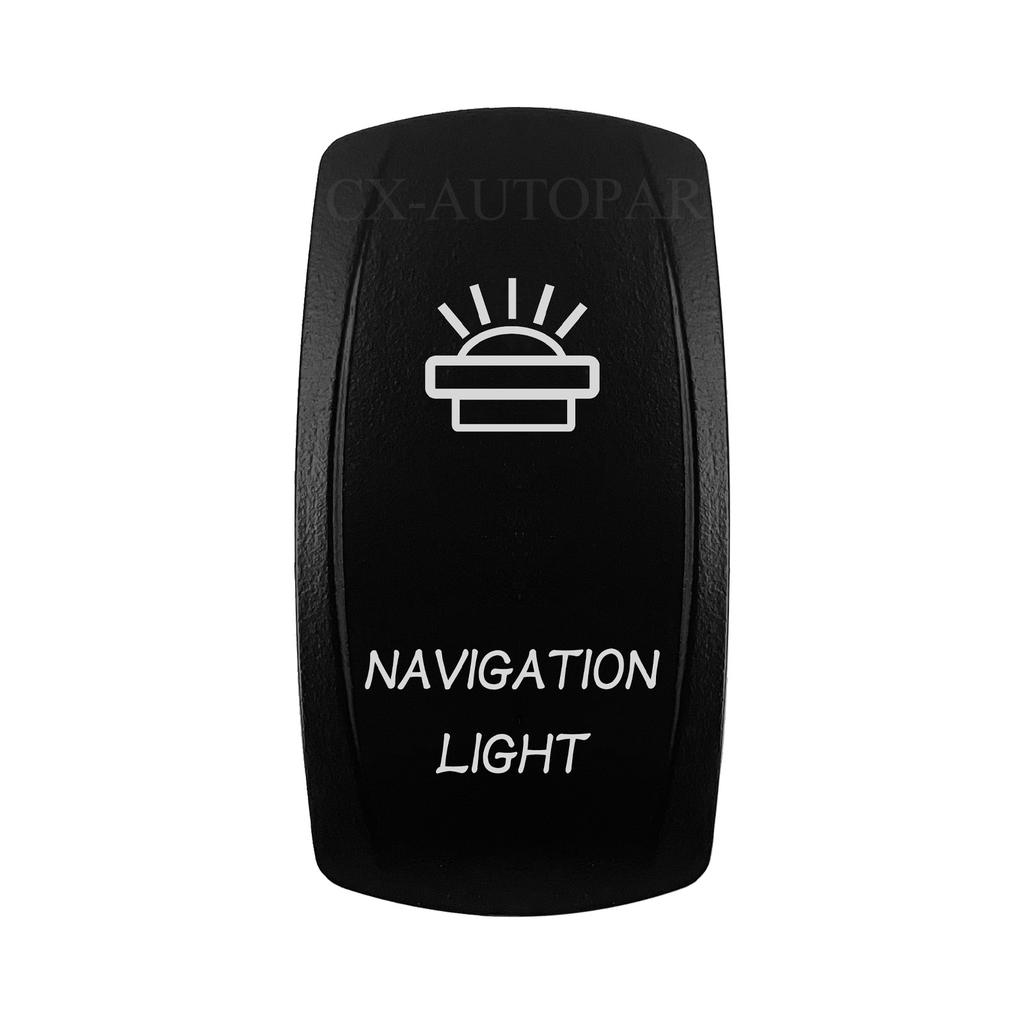 Laser-Engravable Rocker Switch Cap (No Body) - Switch Actuator Cover Replacement for 12V 24V Car Boat ATV Carling ARB Narva